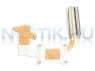 HP/Compaq 438875-001 nc6400 processzor hűtőborda - 2. kép